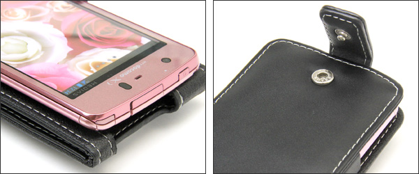 PDAIR レザーケース for MEDIAS X N-07D 縦開きタイプ
