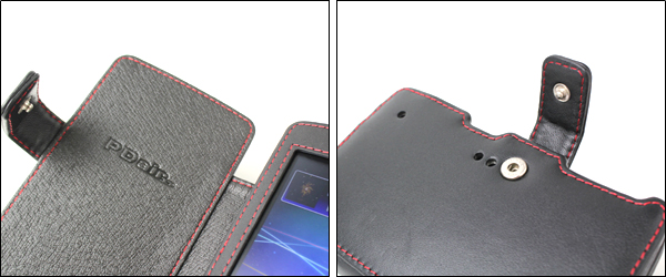 PDAIR レザーケース for ウォークマン NW-Z1000シリーズ 横開きタイプ