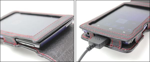 PDAIR レザーケース for ウォークマン NW-Z1000シリーズ 縦開きタイプ