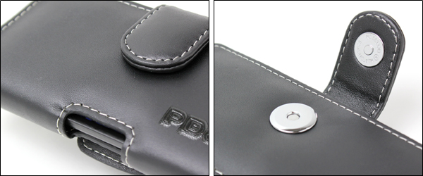 PDAIR レザーケース for P-04D/102P/Disney Mobile P-05D ポーチタイプ