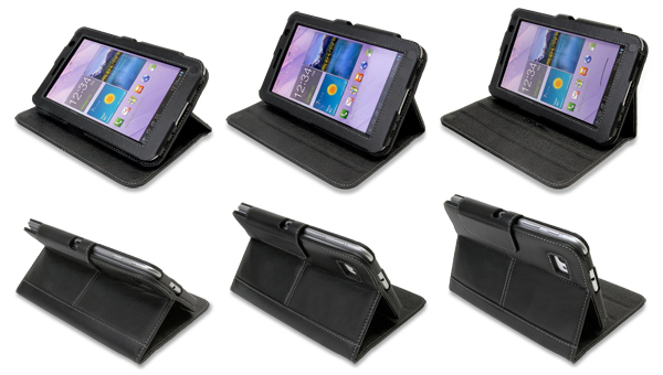 PDAIR レザーケース for GALAXY Tab 7.0 Plus SC-02D 横開きタイプ