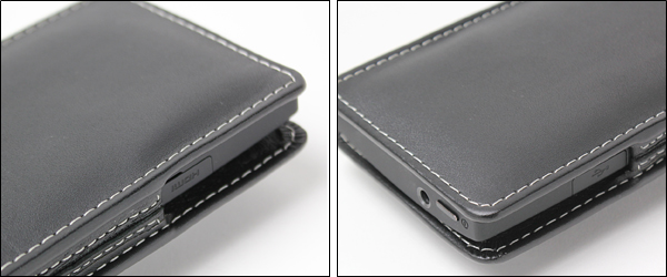 PDAIR レザーケース for Xperia NX SO-02D バーティカルポーチタイプ