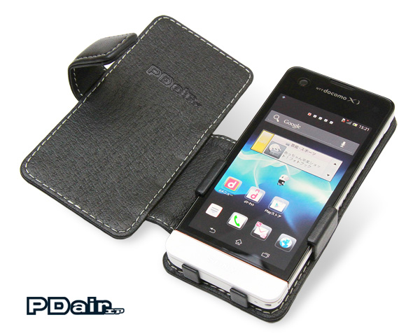 PDAIR レザーケース for Xperia SX SO-05D 横開きタイプ