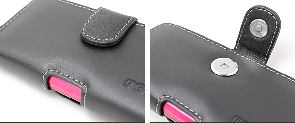 PDAIR レザーケース for ARROWS A 101F/REGZA Phone T-02D ポーチタイプ
