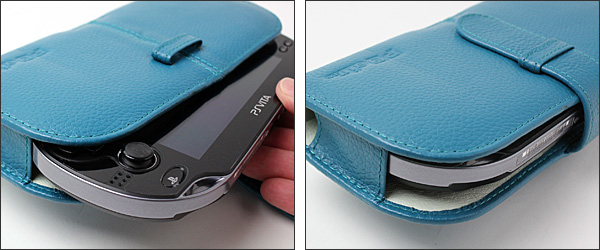 PDAIR レザーケース for PlayStation Vita ポーチタイプ