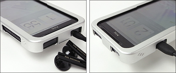 PDAIR メタルシェルシールドケース for htc EVO 3D ISW12HT