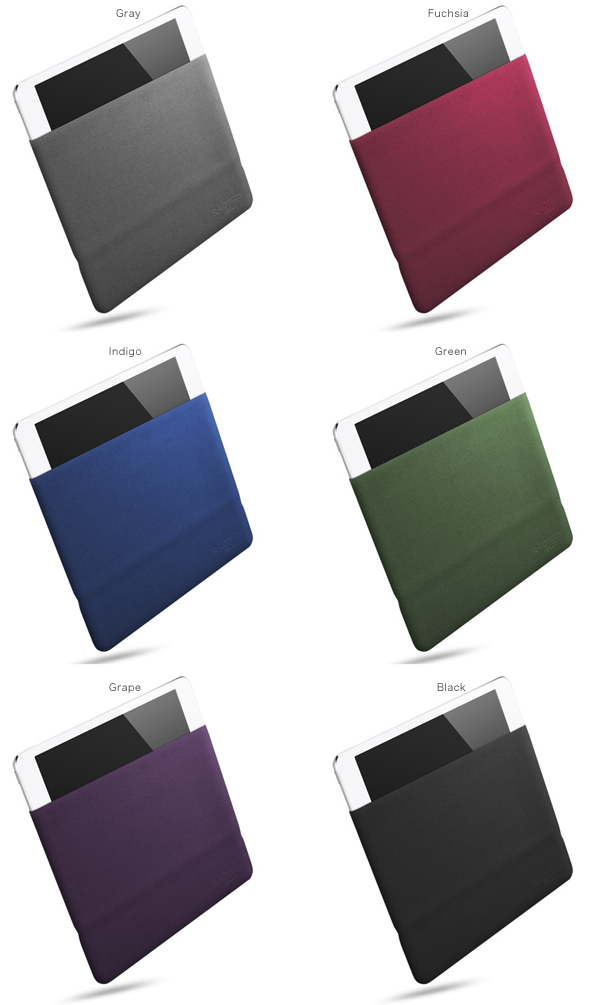 カラー Sleevz for iPad mini Retinaディスプレイ/iPad mini(第1世代)