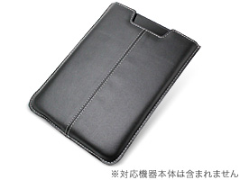 保護フィルム PDAIR レザーケース for Kindle Fire HD バーティカルポーチタイプ(ブラック)