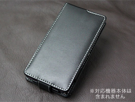 保護フィルム PDAIR レザーケース for Xperia Z SO-02E 縦開きタイプ