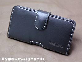 保護フィルム PDAIR レザーケース for Xperia (TM) UL SOL22 ポーチタイプ