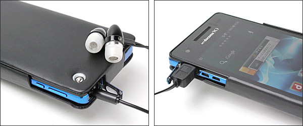 Noreve Perpetual Selection レザーケース for Xperia AX SO-01E/Xperia VL SOL21