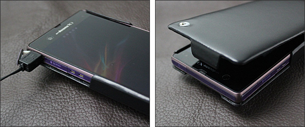 Noreve Perpetual Selection レザーケース for Xperia Z SO-02E