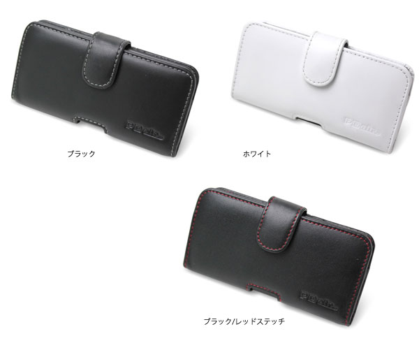 カラー PDAIR レザーケース for HTC J One HTL22 ポーチタイプ