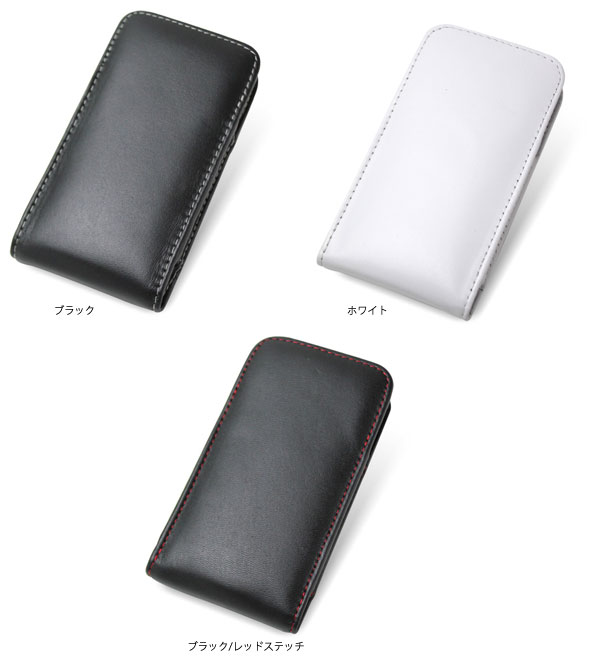 カラー PDAIR レザーケース for HTC J One HTL22 バーティカルポーチタイプ