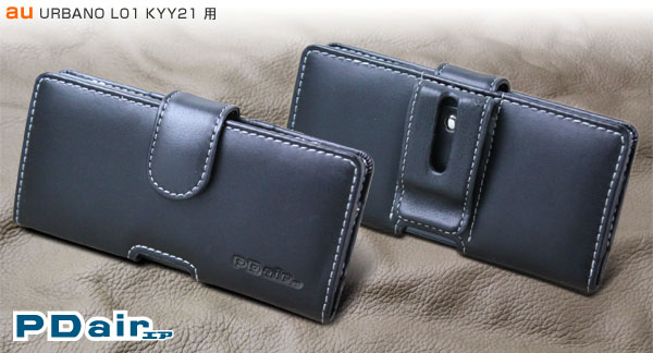 PDAIR レザーケース for URBANO L01 KYY21 ポーチタイプ