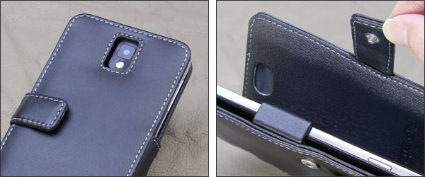 PDAIR レザーケース for GALAXY Note 3 SC-01F/SCL22 縦開きタイプ