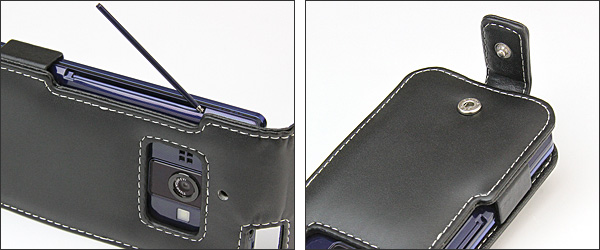 PDAIR レザーケース for AQUOS PHONE ZETA SH-02E 縦開きタイプ