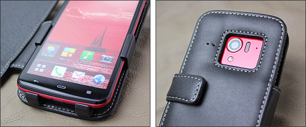 PDAIR レザーケース for AQUOS PHONE ZETA SH-06E 横開きタイプ