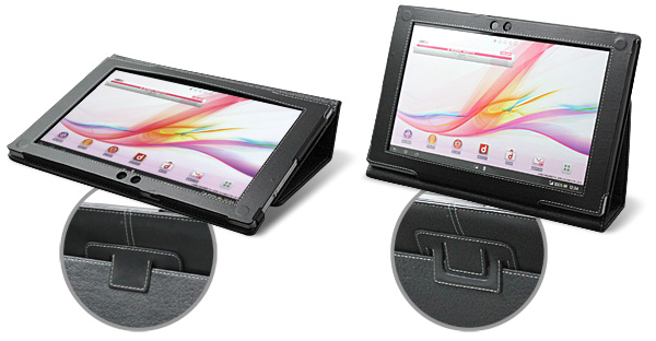 PDAIR レザーケース for Xperia Tablet Z SO-03E 横開きタイプ Ver.1
