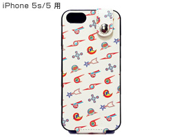ウルトラマン チームエンブレム PUレザーケース for iPhone 5s/5(ホワイト) ■iPhone祭■
