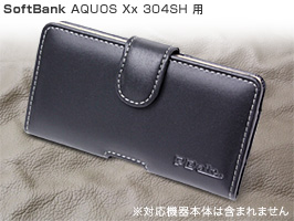 PDAIR レザーケース for AQUOS Xx 304SH ポーチタイプ