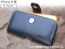 PDAIR レザーケース for iPhone 6 with Case ポーチタイプ