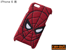 スパイダーマン・ポップアップ・レザージャケット for iPhone 6(スパイダーマン)