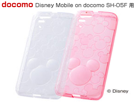 ディズニー・キラキラソフトジャケット for Disney Mobile on docomo SH-05F