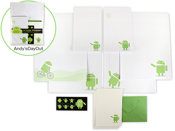 Android Foundry Stationery set