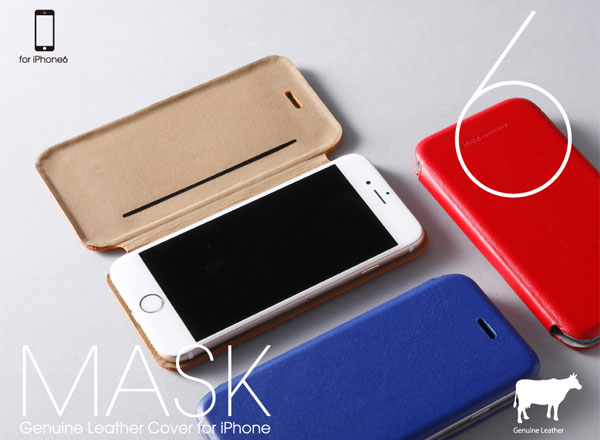 Genuine Leather Cover MASK for iPhone 6
