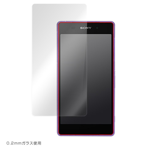 OverLay Glass for Xperia(TM) Z2 SO-03F 表面用保護ガラスシート