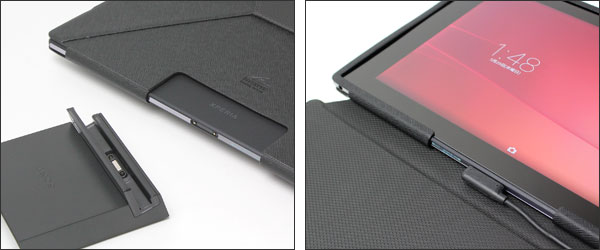 Puレザーケース For Xperia Tm Z2 Tablet 卓上ホルダ対応 ブラック オリジナル商品 株式会社ミヤビックス