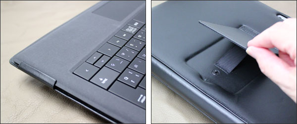 Surface Pro 3 のタイプ カバーに対応した高級レザーケースあります