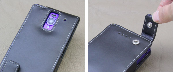 PDAIR レザーケース for AQUOS PHONE Xx 302SH 縦開きタイプ