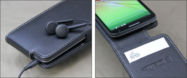 PDAIR レザーケース for LG G2 mini 縦開きタイプ