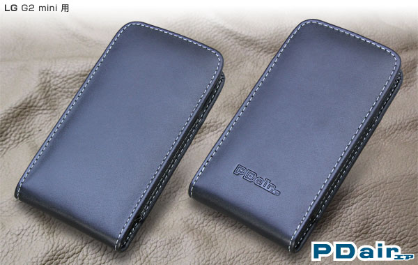 PDAIR レザーケース for LG G2 mini バーティカルポーチタイプ