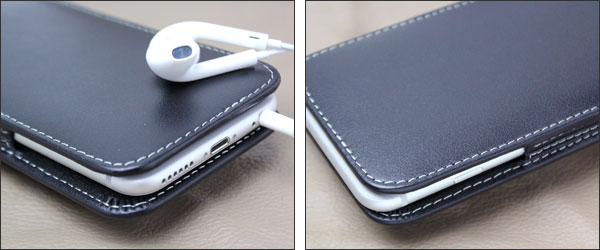 PDAIR レザーケース for iPhone 6 バーティカルポーチタイプ