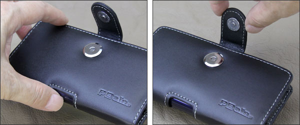 PDAIR レザーケース for AQUOS SERIE SHL25 ポーチタイプ