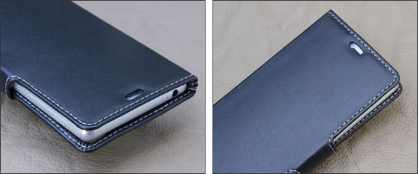 PDAIR レザーケース for Xperia (TM) Z3 SO-01G/SOL26/401SO 横開きタイプ