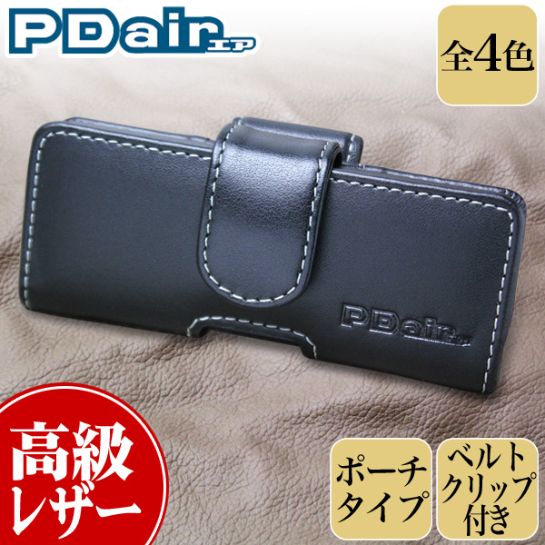 保護フィルム PDAIR レザーケース for ウォークマン A10シリーズ NW-A16/NW-A17 ポーチタイプ