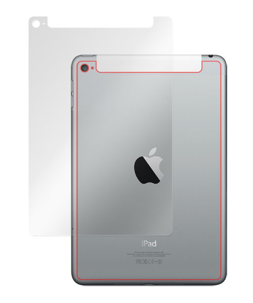 OverLay Magic for iPad mini 4 (Wi-Fi + Cellularモデル) 裏面用保護シート のイメージ画像