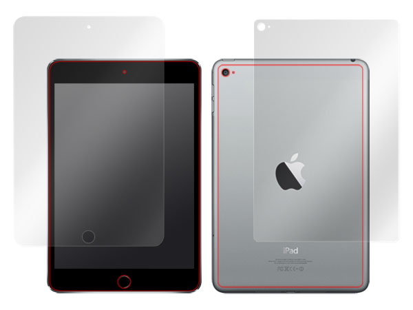 OverLay Magic for iPad mini 4 (Wi-Fiモデル) 『表・裏両面セット』 のイメージ画像