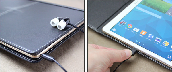 PDAIR レザーケース for GALAXY Tab S 10.5 横開きタイプ