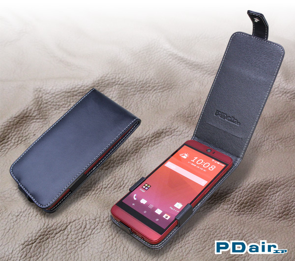 PDAIR レザーケース for HTC J butterfly HTV31 縦開きタイプ