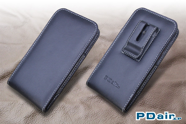 PDAIR レザーケース for HTC J butterfly HTV31 ベルトクリップ付バーティカルポーチタイプ