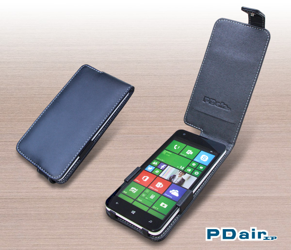 PDAIR レザーケース for MADOSMA(Q501) 縦開きタイプ