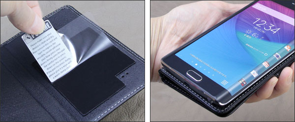 PDAIR レザーケース for GALAXY Note Edge SC-01G/SCL24 横開きタイプ