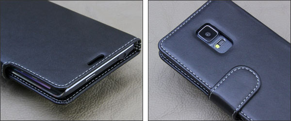 PDAIR レザーケース for GALAXY Note Edge SC-01G/SCL24 横開きタイプ