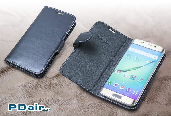 PDAIR レザーケース for Galaxy S6 edge SC-04G/SCV31/404SC 横開きタイプ