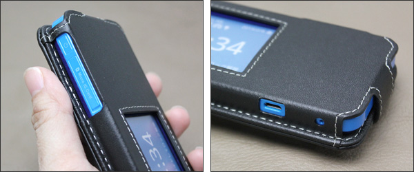 PDAIR レザーケース for Speed Wi-Fi NEXT W01 スリーブタイプ